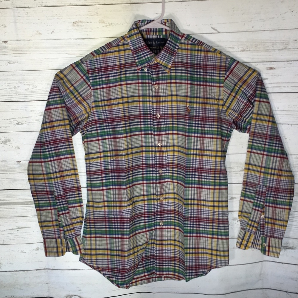 Ralph Lauren Custom Fit Casual Long Sleeve Shirt OO5